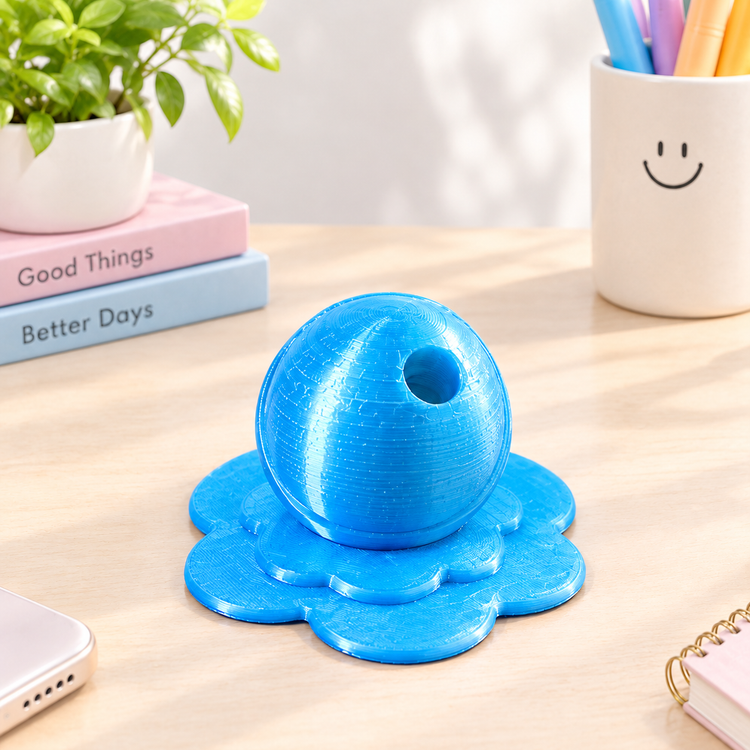 Melting Lollipop Pen & Stylus Holder | Playful 3D Printed Desk Decor