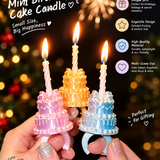 Mini Birthday Cake Candle Ring | Wearable Celebration Candle Holder