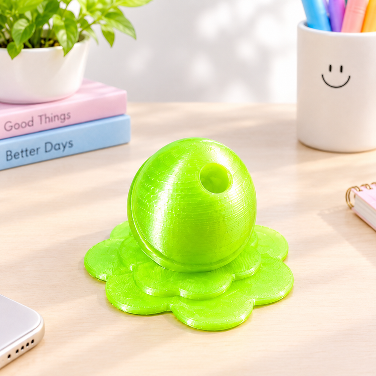 Melting Lollipop Pen & Stylus Holder | Playful 3D Printed Desk Decor